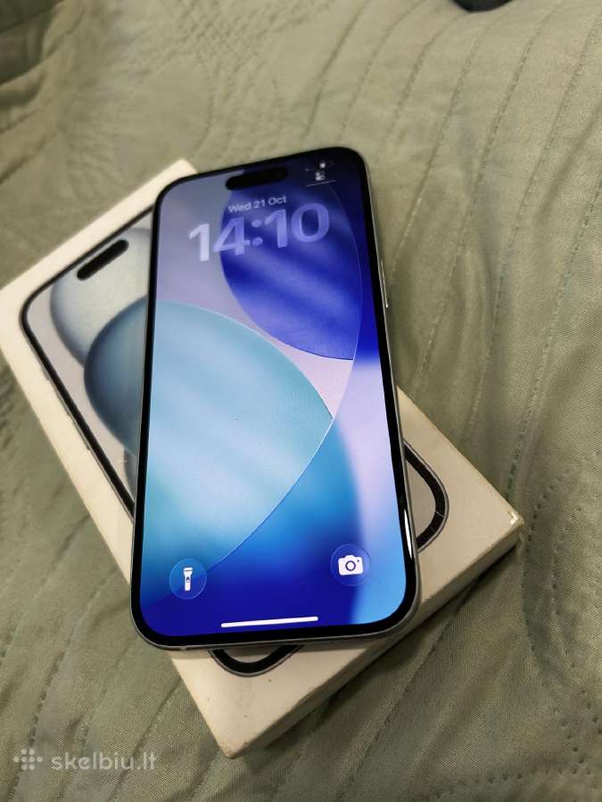 iPhone 15 256gb, baterija 96 - nuotraukos Nr. 2