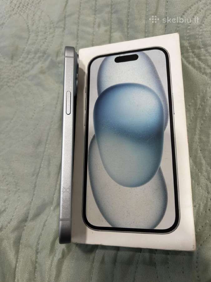 iPhone 15 256gb, baterija 96 - nuotraukos Nr. 5