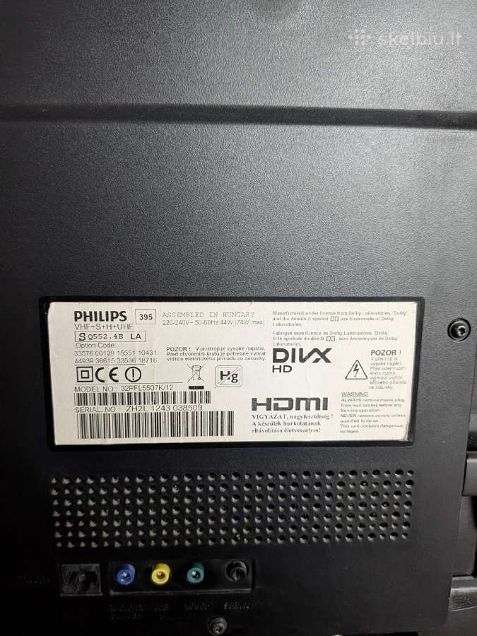 Philips 32 colių televizorius - nuotraukos Nr. 3