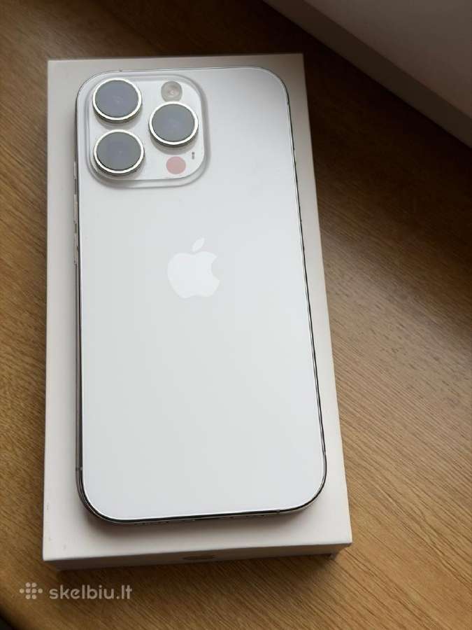 iPhone 16 pro white 256gb - nuotraukos Nr. 2