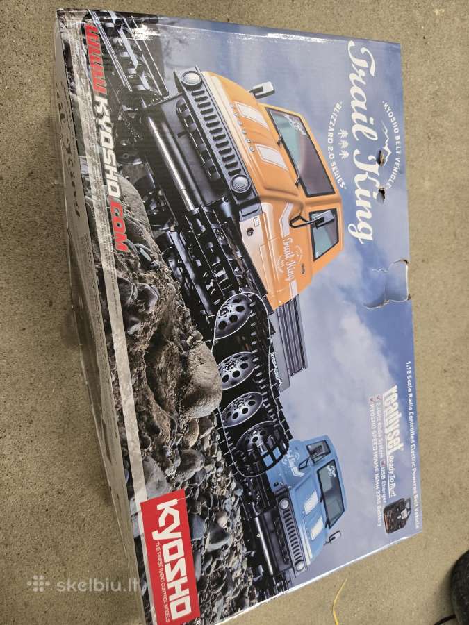 Kyosho trail king RC modelis - nuotraukos Nr. 10