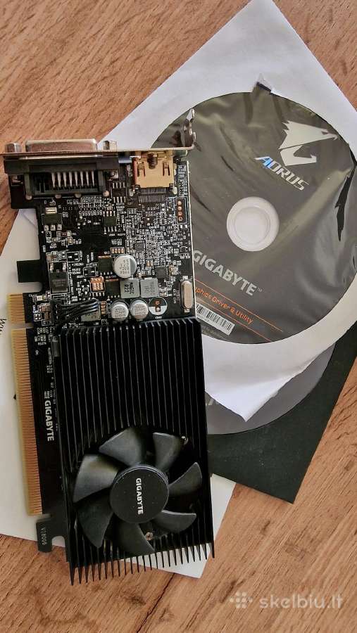 Gigabyte Nvidia Geforce GT 1030 2gb Low profile - nuotraukos Nr. 3