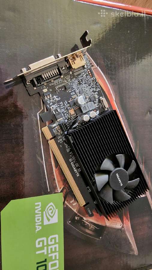 Gigabyte Nvidia Geforce GT 1030 2gb Low profile - nuotraukos Nr. 4