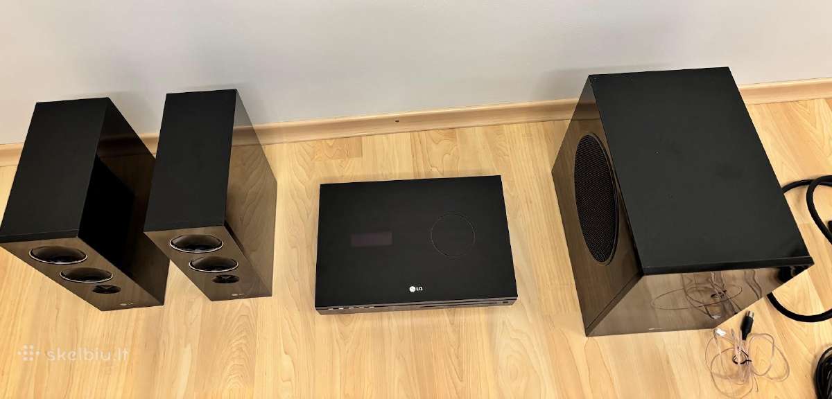 LG J10d namų kino sistema su Dvd grotuvu - nuotraukos Nr. 5