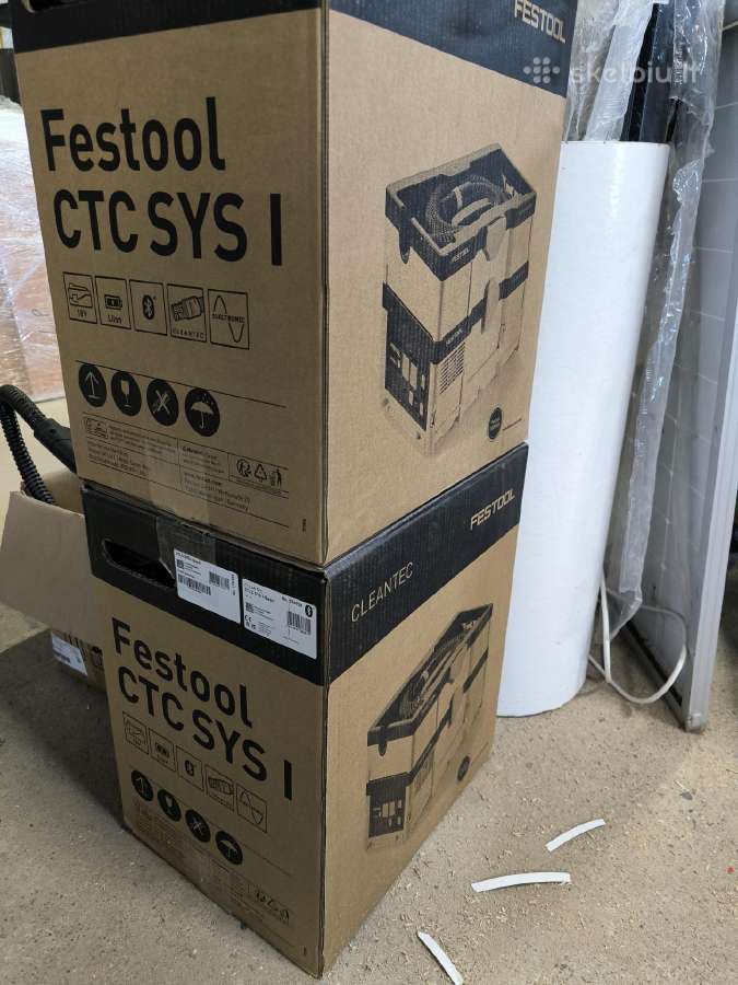 Akumuliatorinis dulkių siurblys Festool Ctlc Sys - nuotraukos Nr. 6