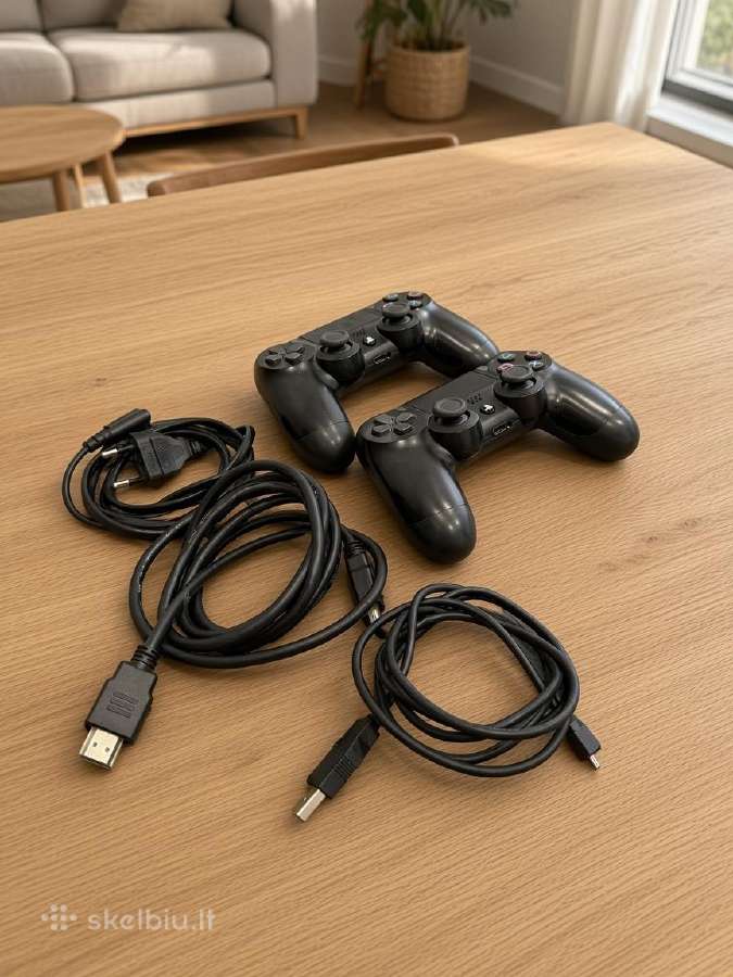 Parduodu Ps4 Pro 1 TB + 2 pulteliai + žaidimai - nuotraukos Nr. 2