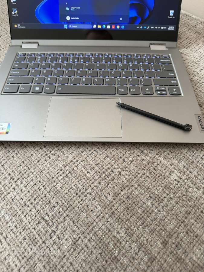 Lenovo Thinkbook Yoga 14s i7/16/512gb - nuotraukos Nr. 9