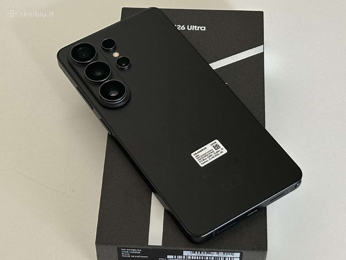 Parduodu naują Samsung Galaxy S26 Ultra 256gb - nuotraukos Nr. 7