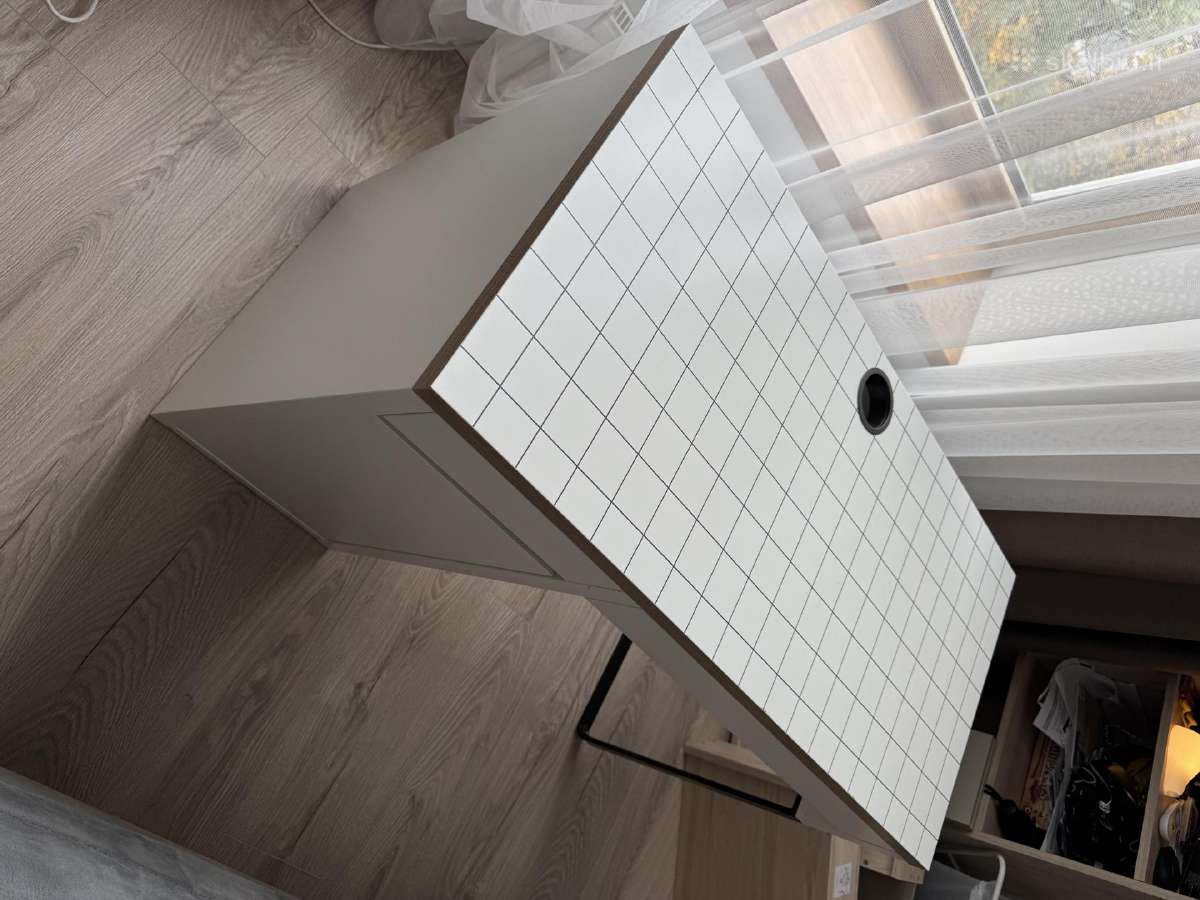 Ikea Micke rašomasis stalas, baltas, 10550 cm –g - nuotraukos Nr. 3