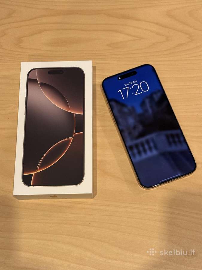 iPhone 16 Pro Max 256 GB Desert Titanium - nuotraukos Nr. 6