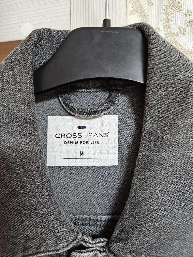 Džinsinis švarkelis tamsiai pilkos Cross Jeans - nuotraukos Nr. 2