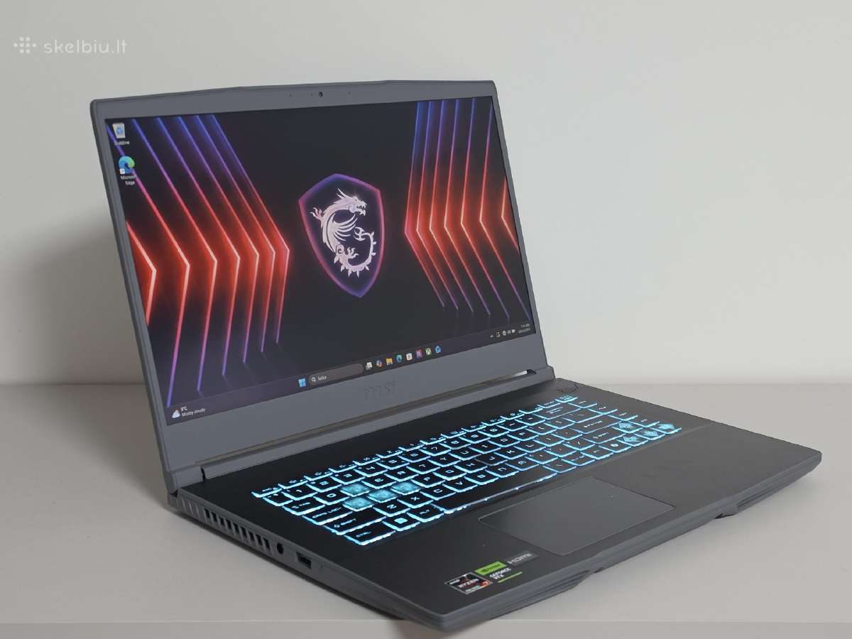 Msi Thin a15 *Rtx 4060* - nuotraukos Nr. 3