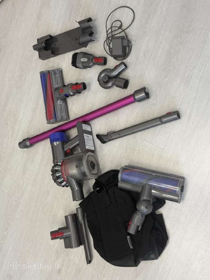 Dyson V8 Absolute Pro su nauja baterija ir visais - nuotraukos Nr. 2