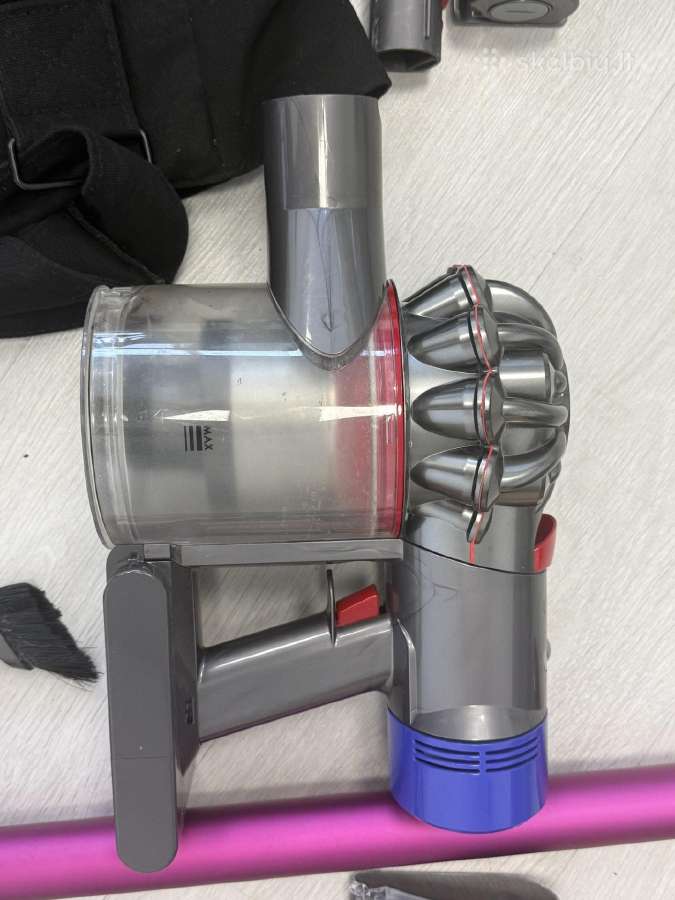 Dyson V8 Absolute Pro su nauja baterija ir visais - nuotraukos Nr. 3
