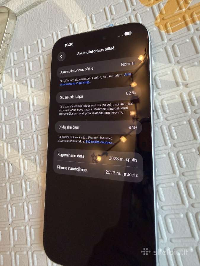 iPhone 15 plus 128gb - nuotraukos Nr. 10