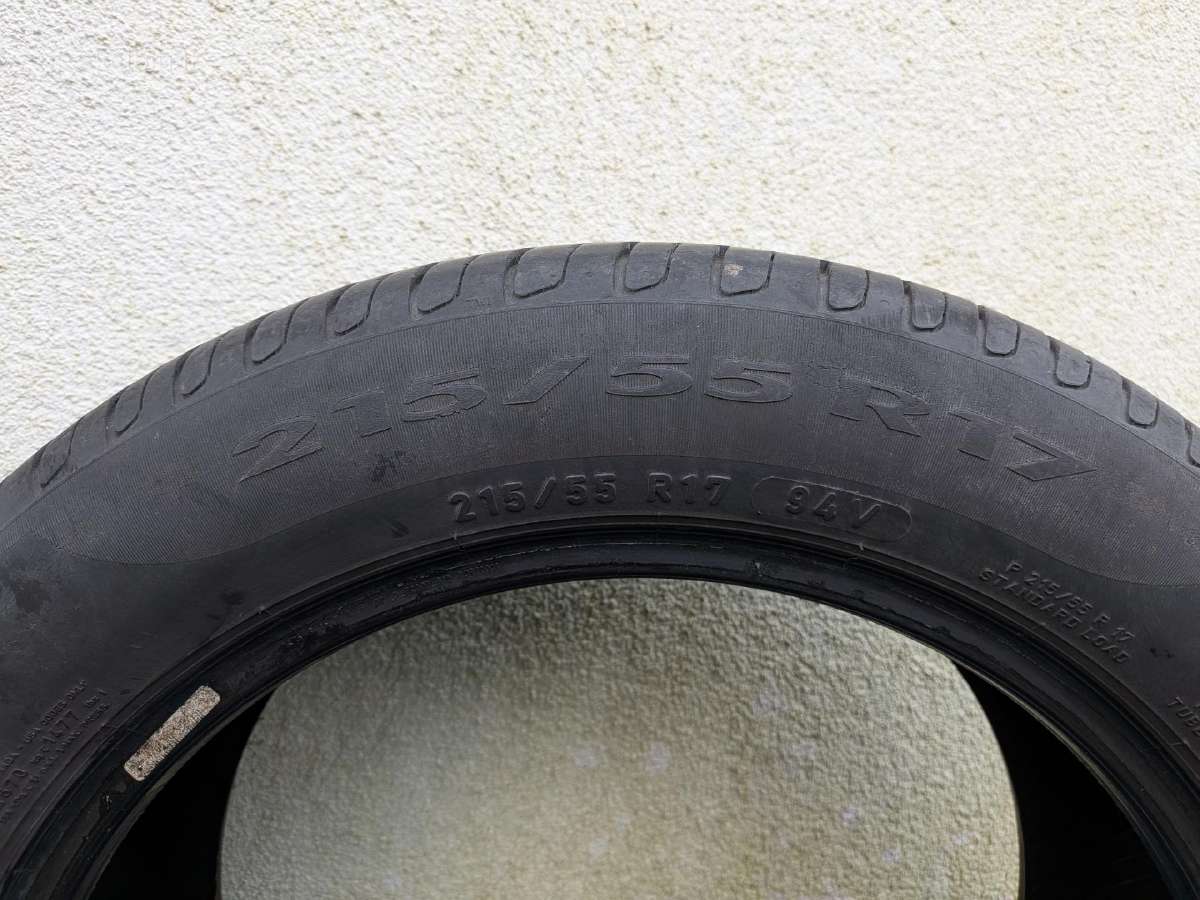 Pirelli Cinturato 215/55 R17 (5–6 mm, Dot 0718) - nuotraukos Nr. 3