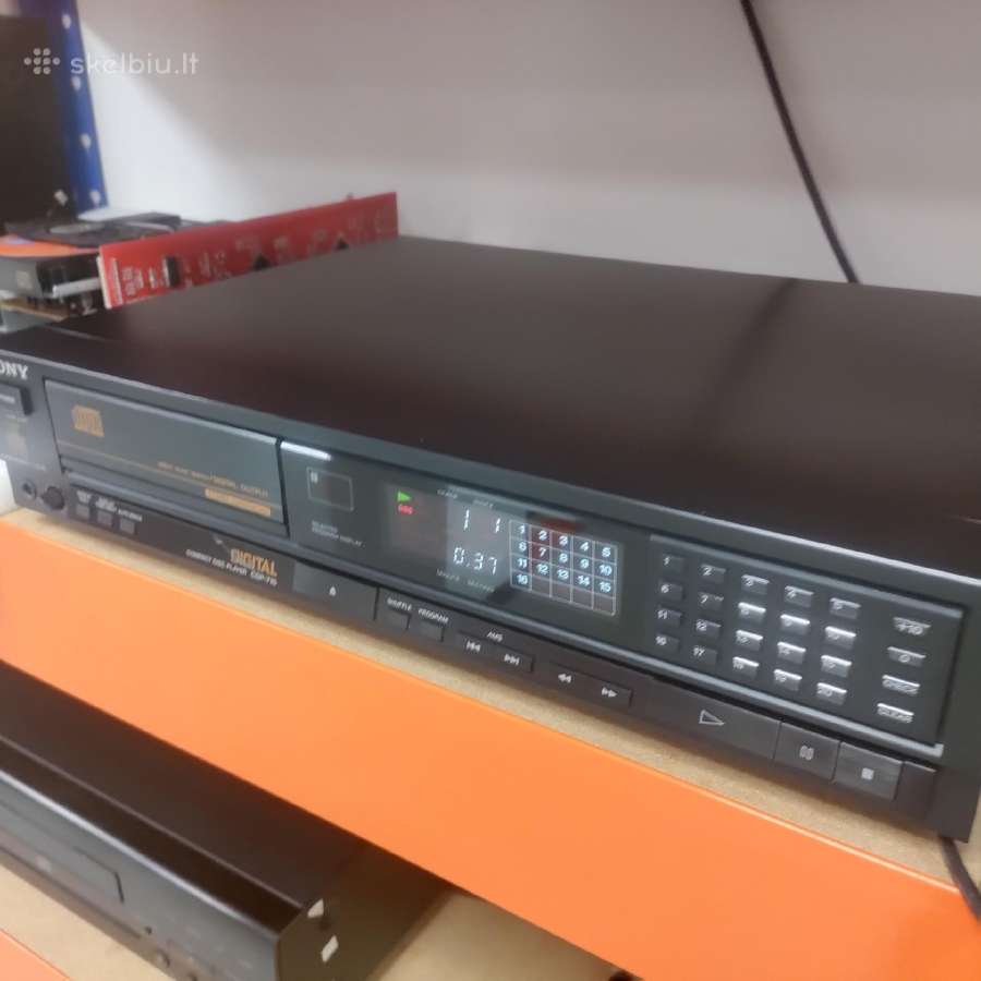 Sony Cdp 710 (Tda1541) - nuotraukos Nr. 3