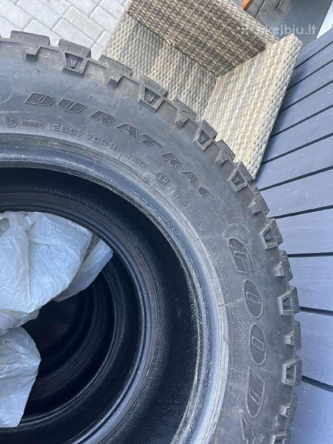 Goodyear Wrangler Duratrac 255/70 R18 – 5 vnt., - nuotraukos Nr. 2