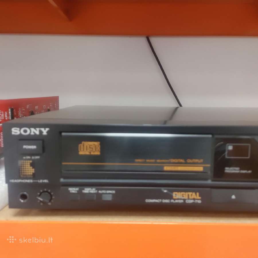 Sony Cdp 710 (Tda1541) - nuotraukos Nr. 5