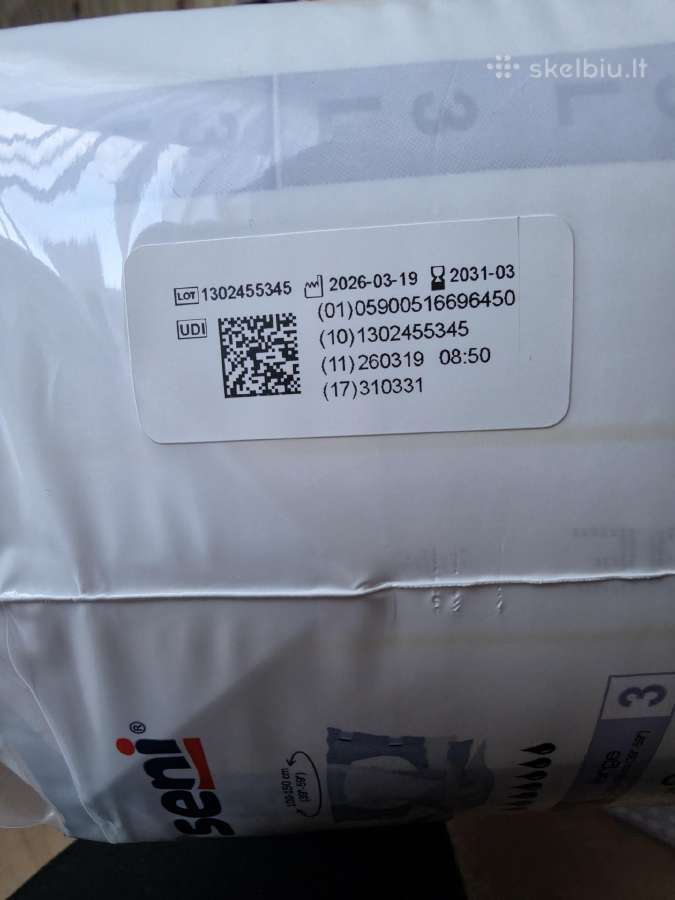 Sauskelnės suaugusiems XL dydis - nuotraukos Nr. 3