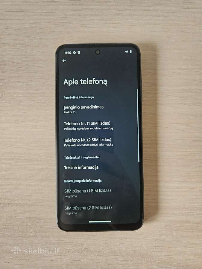 Redmi 10 128gb custom rom - nuotraukos Nr. 2