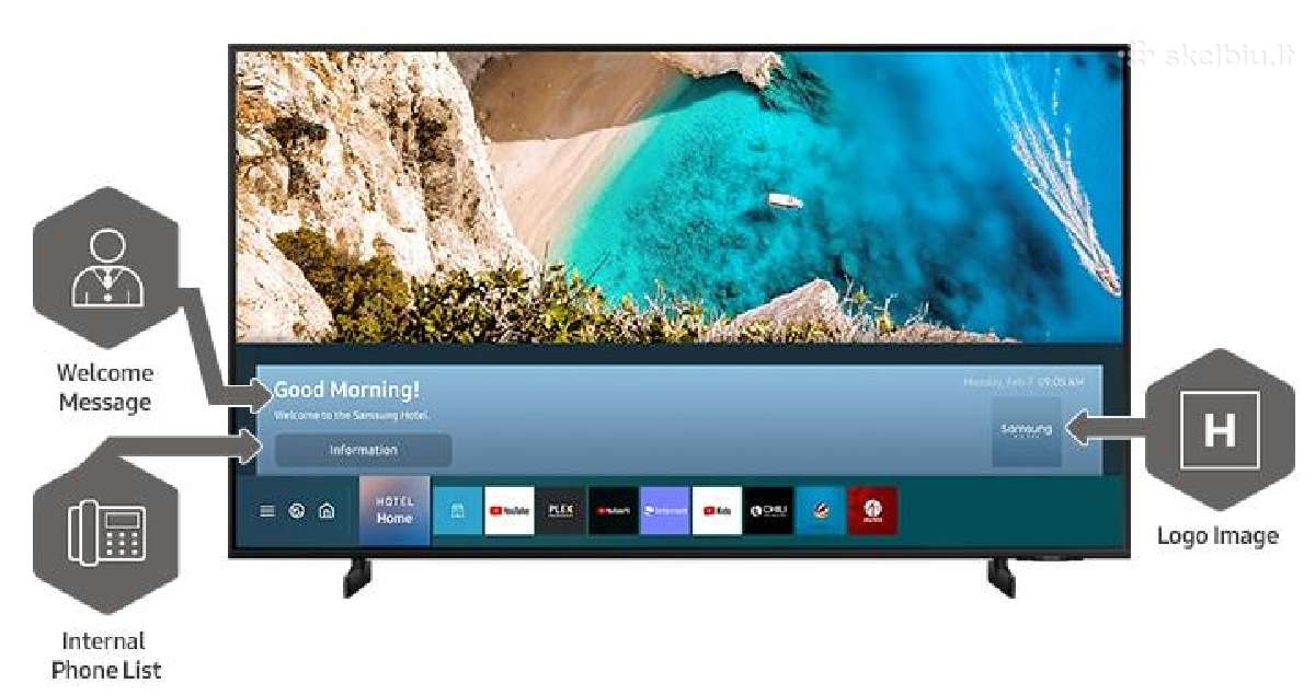 Samsung 70" 178cm Smart 4k Uhd - nuotraukos Nr. 2