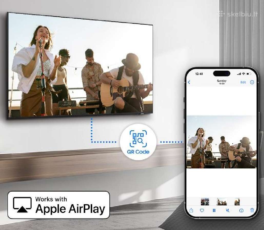 Samsung 70" 178cm Smart 4k Uhd - nuotraukos Nr. 5