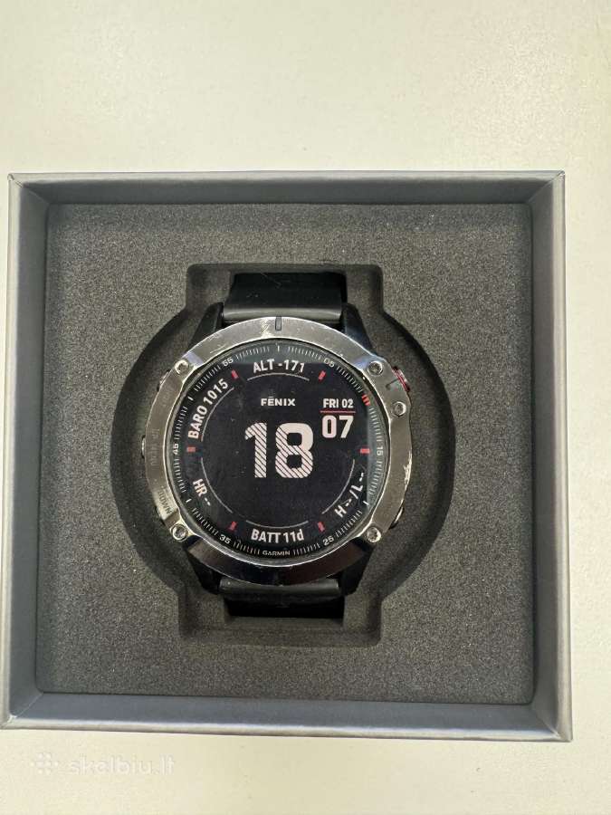 Garmin Fenix 6 pro, 47mm - nuotraukos Nr. 2