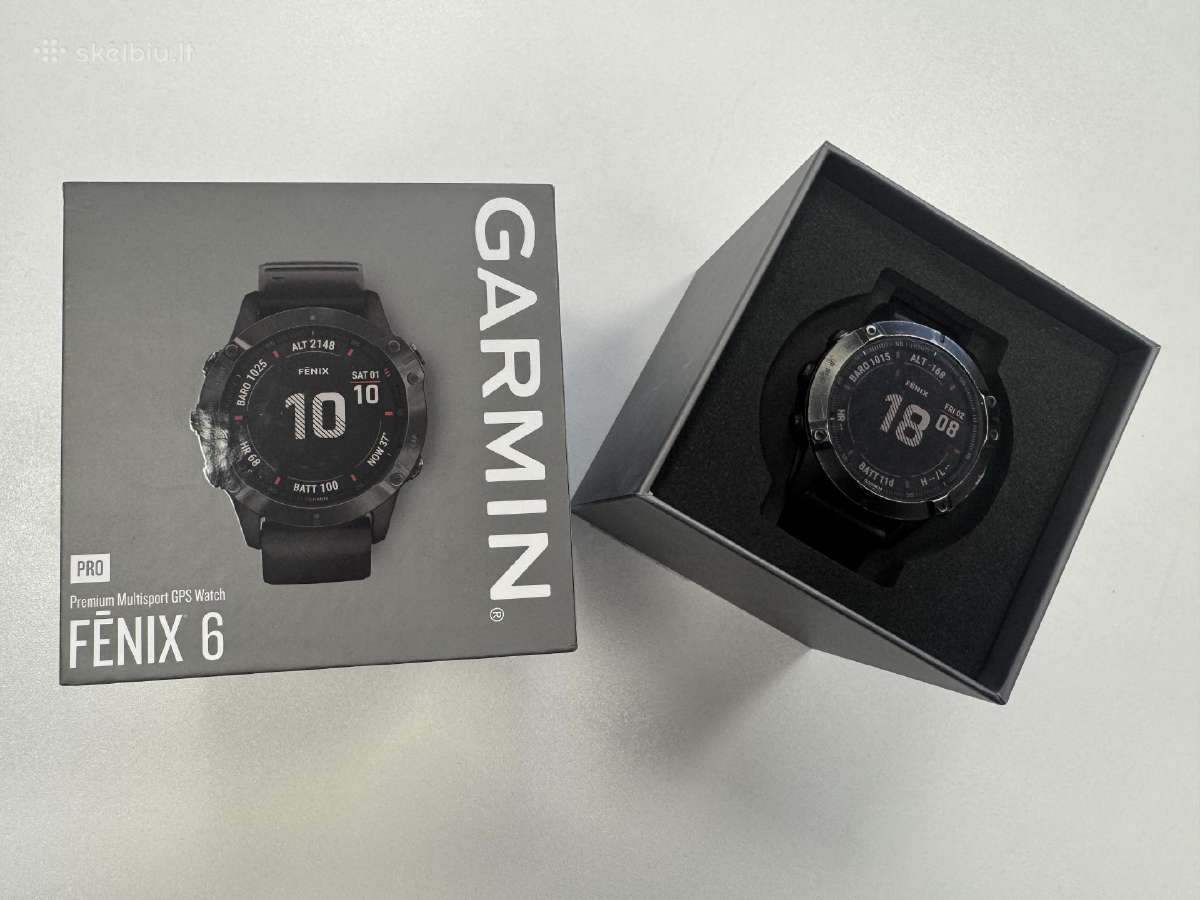 Garmin Fenix 6 pro, 47mm - nuotraukos Nr. 3