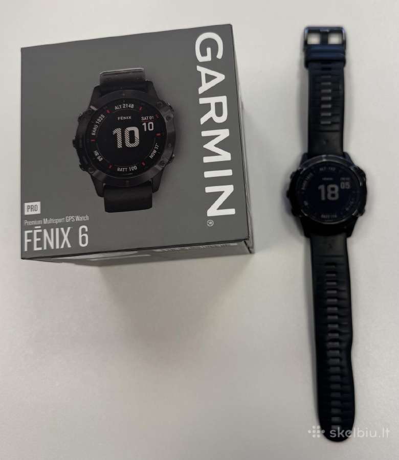 Garmin Fenix 6 pro, 47mm - nuotraukos Nr. 4