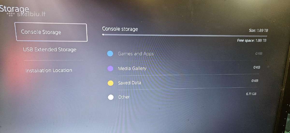 Ps5 pro 2tb disc - nuotraukos Nr. 2