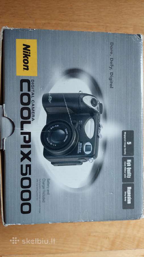 Nikon Coolpix 5000 su originaliu telekonverteriu - nuotraukos Nr. 2