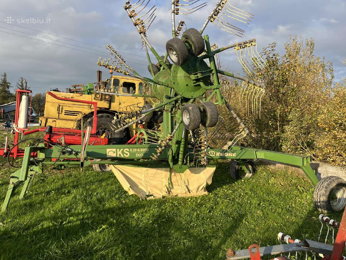 Kuhn ir krone greblys ir vartytuvas - nuotraukos Nr. 2