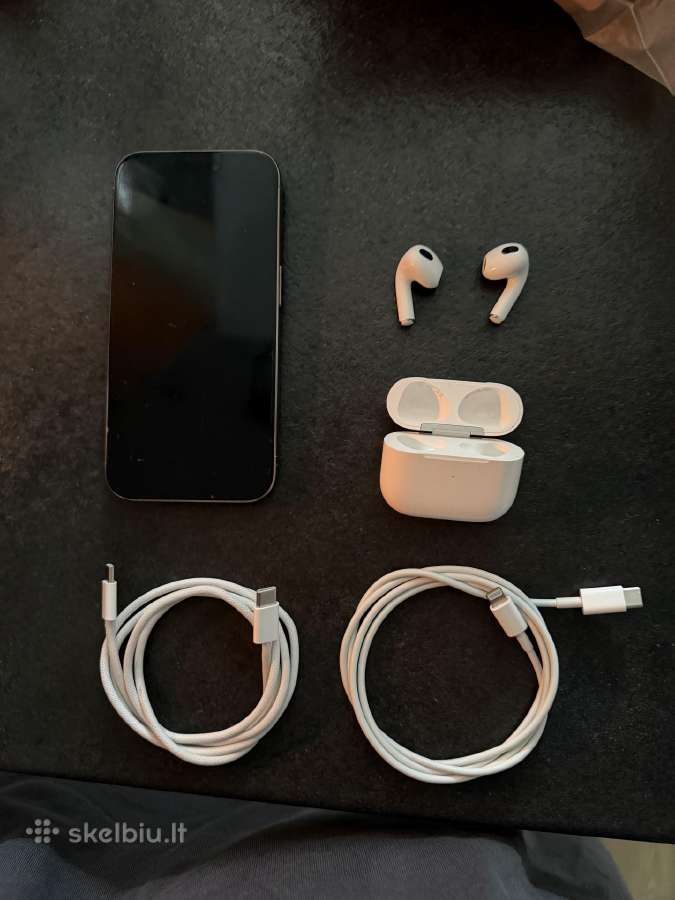 iPhone 15 pro silver 256 - nuotraukos Nr. 2