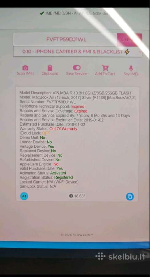 MacBook Air - nuotraukos Nr. 10