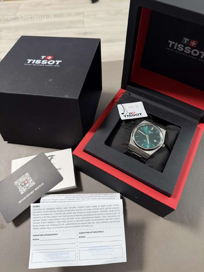 Vyriškas laikrodis Tissot - nuotraukos Nr. 2