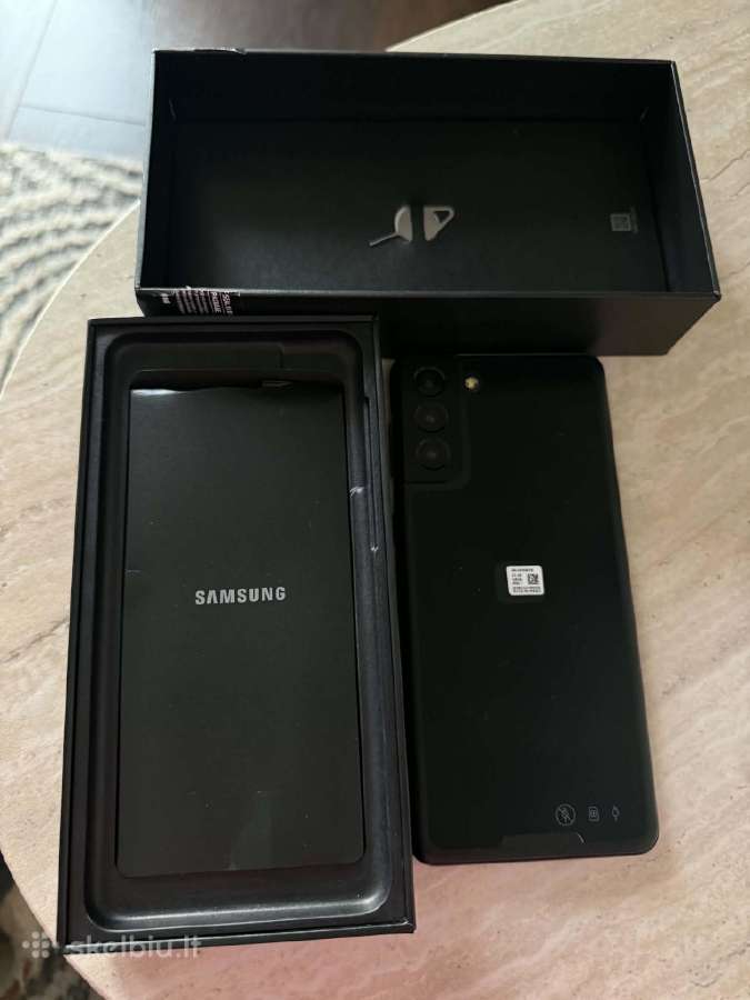 Samsung Galaxy S21+ 5G 128gb – juodas, su dėžute - nuotraukos Nr. 3