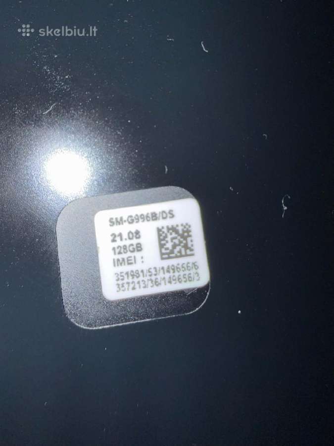 Samsung Galaxy S21+ 5G 128gb – juodas, su dėžute - nuotraukos Nr. 5