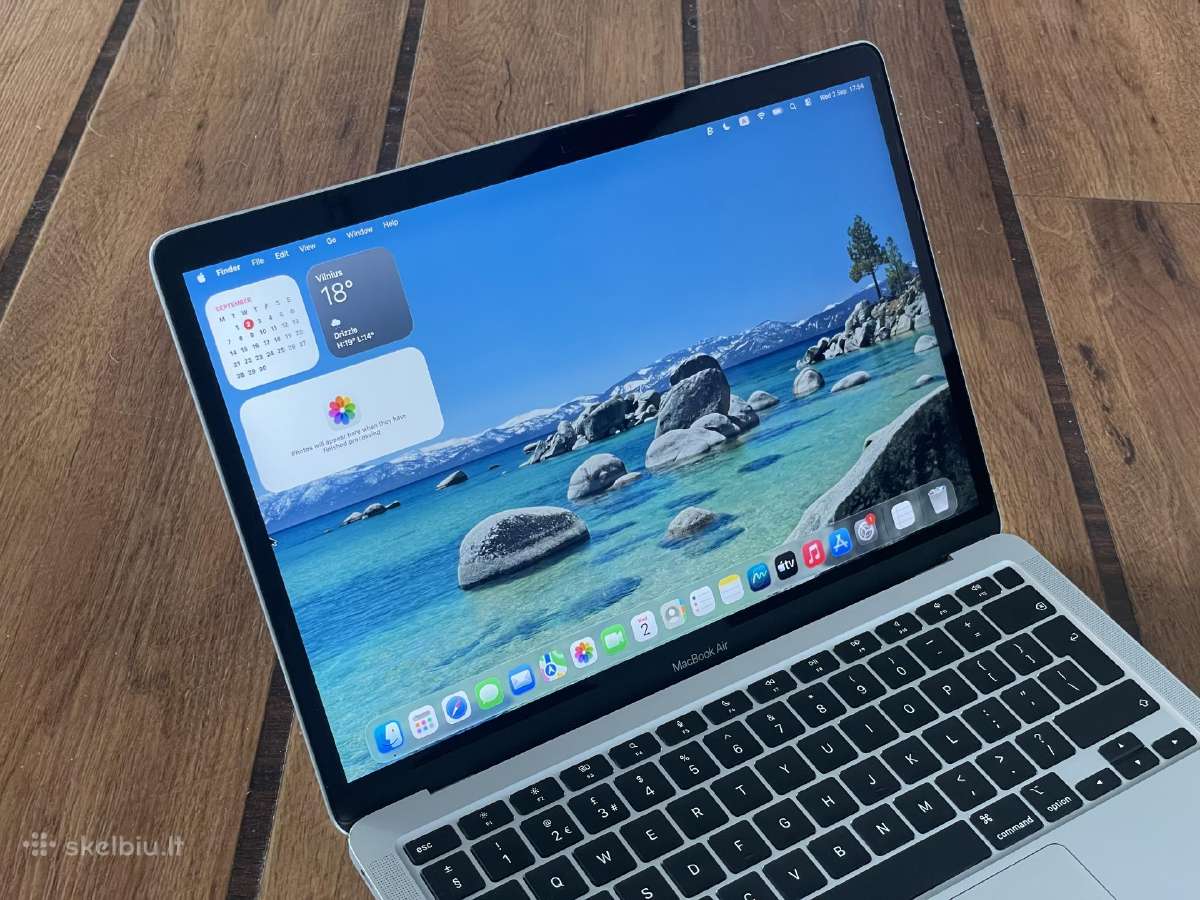 MacBook Air 13 M1 (2020) 8gb / 256gb SSD - nuotraukos Nr. 6