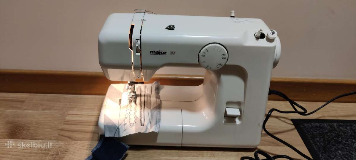 Kompaktiškos siuvimo mašinos Janome Major ir Major - nuotraukos Nr. 7