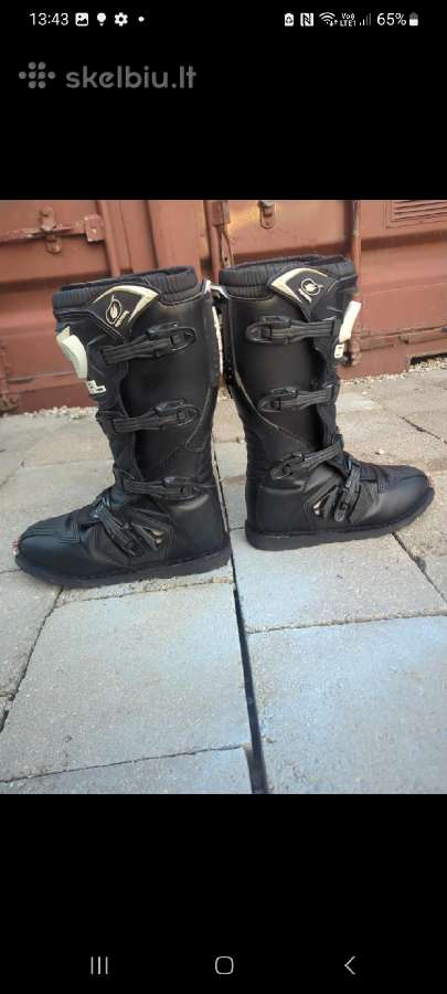 Moto batai oneal - nuotraukos Nr. 6