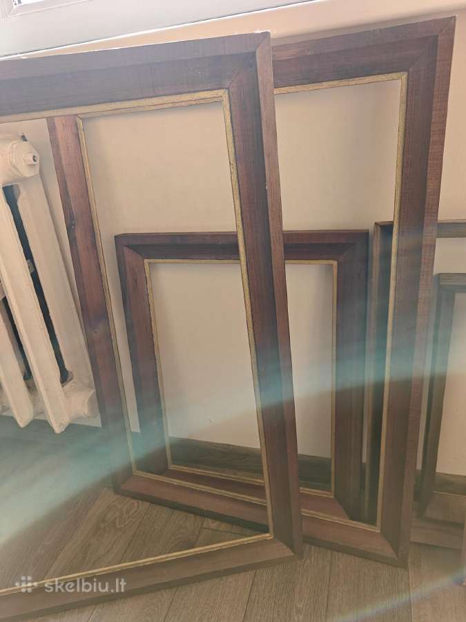 Mediniai rėmai (komplektai) art Deco - nuotraukos Nr. 4