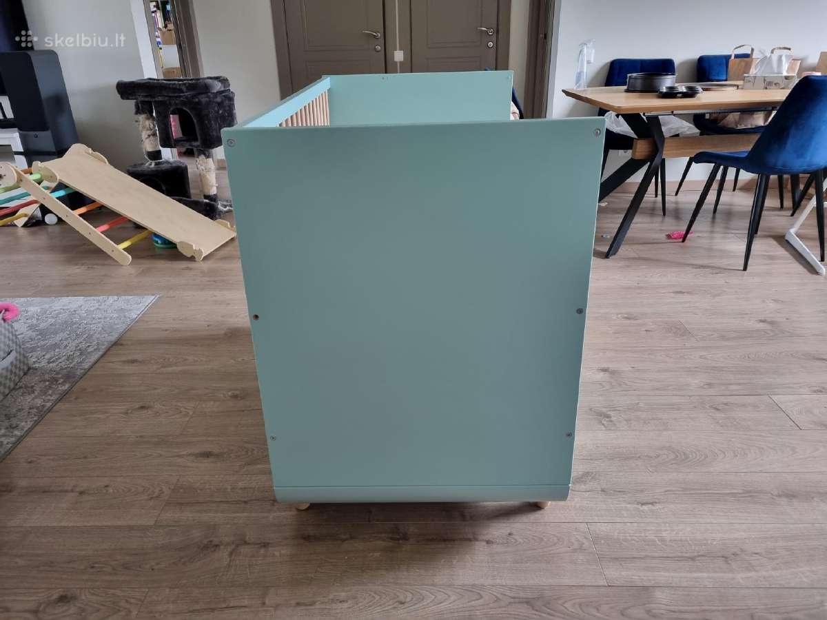 Ikea Myllra Kūdikio lovytė, su Lonas čiužiniu - nuotraukos Nr. 3