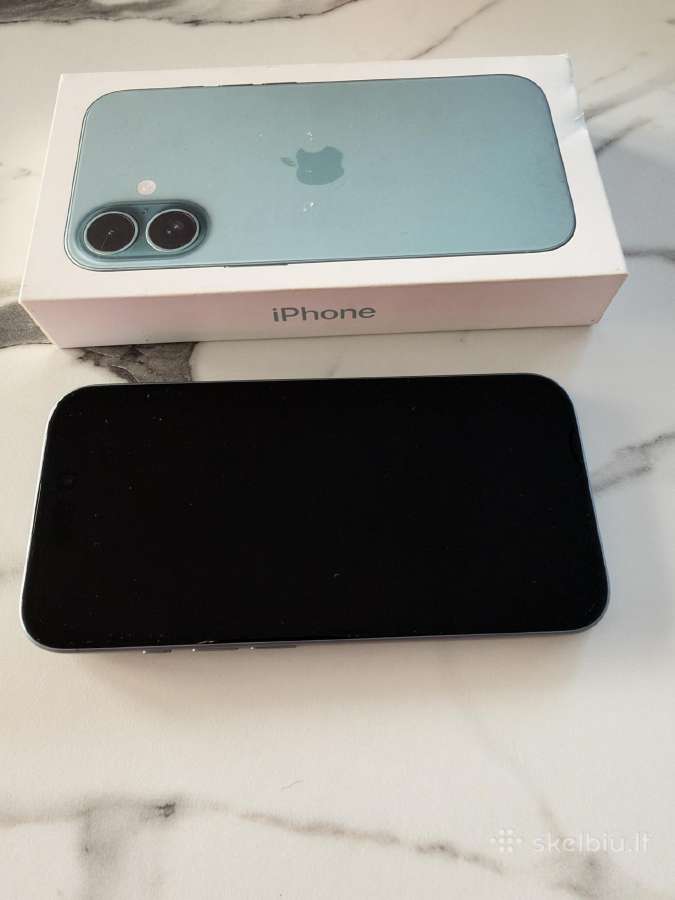 iPhone 16 128gb (su garantija) - nuotraukos Nr. 2