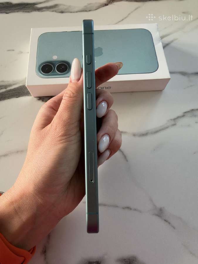 iPhone 16 128gb (su garantija) - nuotraukos Nr. 4