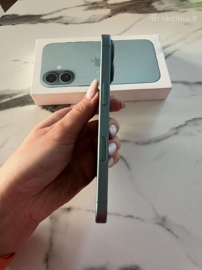 iPhone 16 128gb (su garantija) - nuotraukos Nr. 5