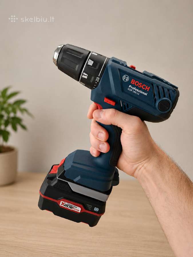 Makita Parkside X20v baterijos perėjimas adapteris - nuotraukos Nr. 9