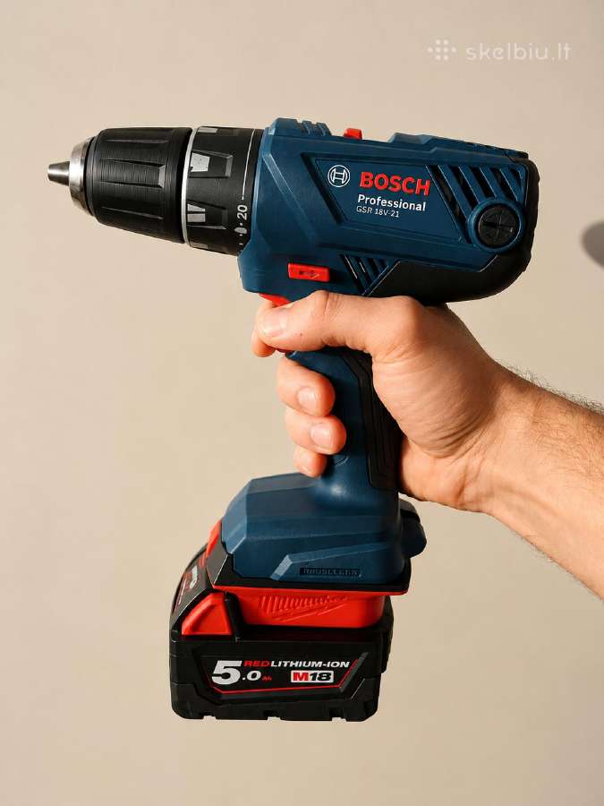 Makita Parkside X20v baterijos perėjimas adapteris - nuotraukos Nr. 10