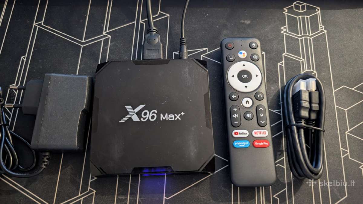 Android TV priedėlis x96 Max+ - nuotraukos Nr. 2