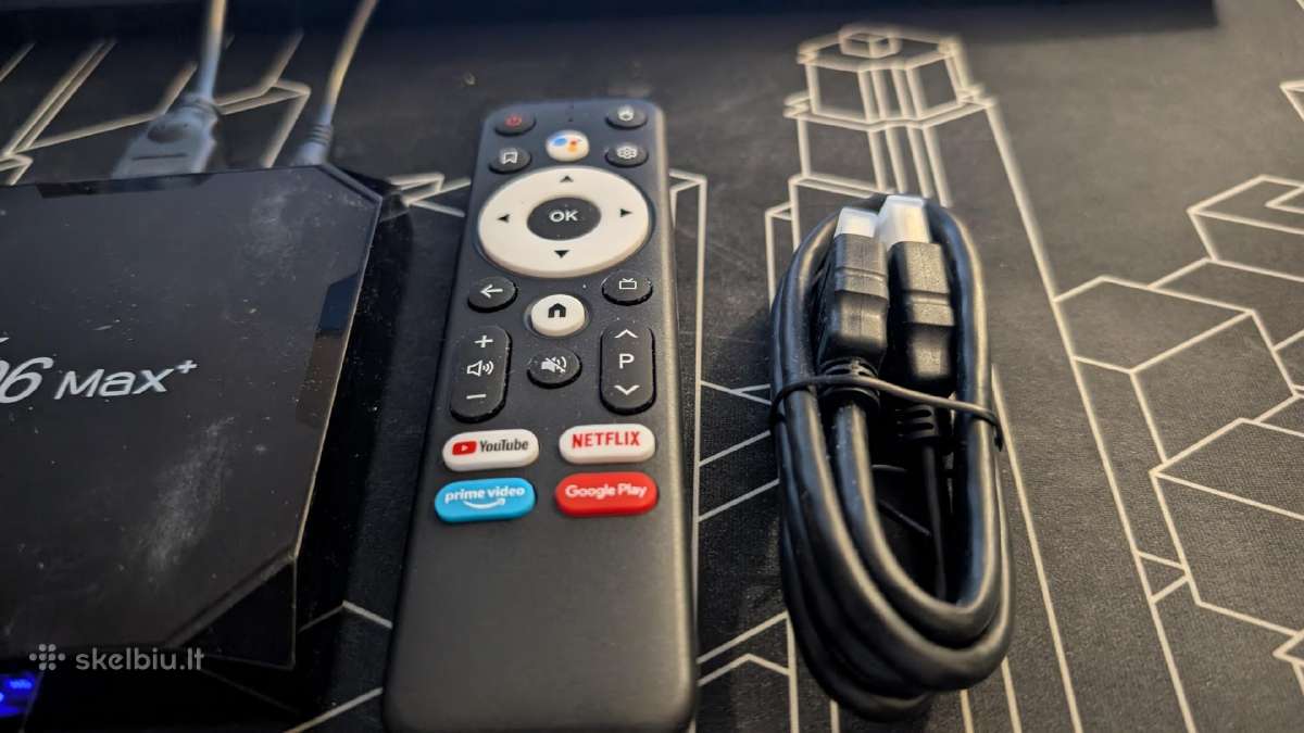Android TV priedėlis x96 Max+ - nuotraukos Nr. 3